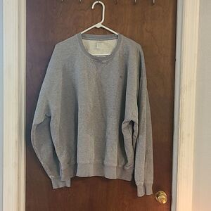 Russell Athletic XXL Men's Grey Long Sleeved Sweatshirt